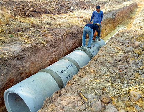 Laying of Sewer Line & Construction of 2 Nos. Intermediate Pumping Station (17 MLD & 41 MLD)